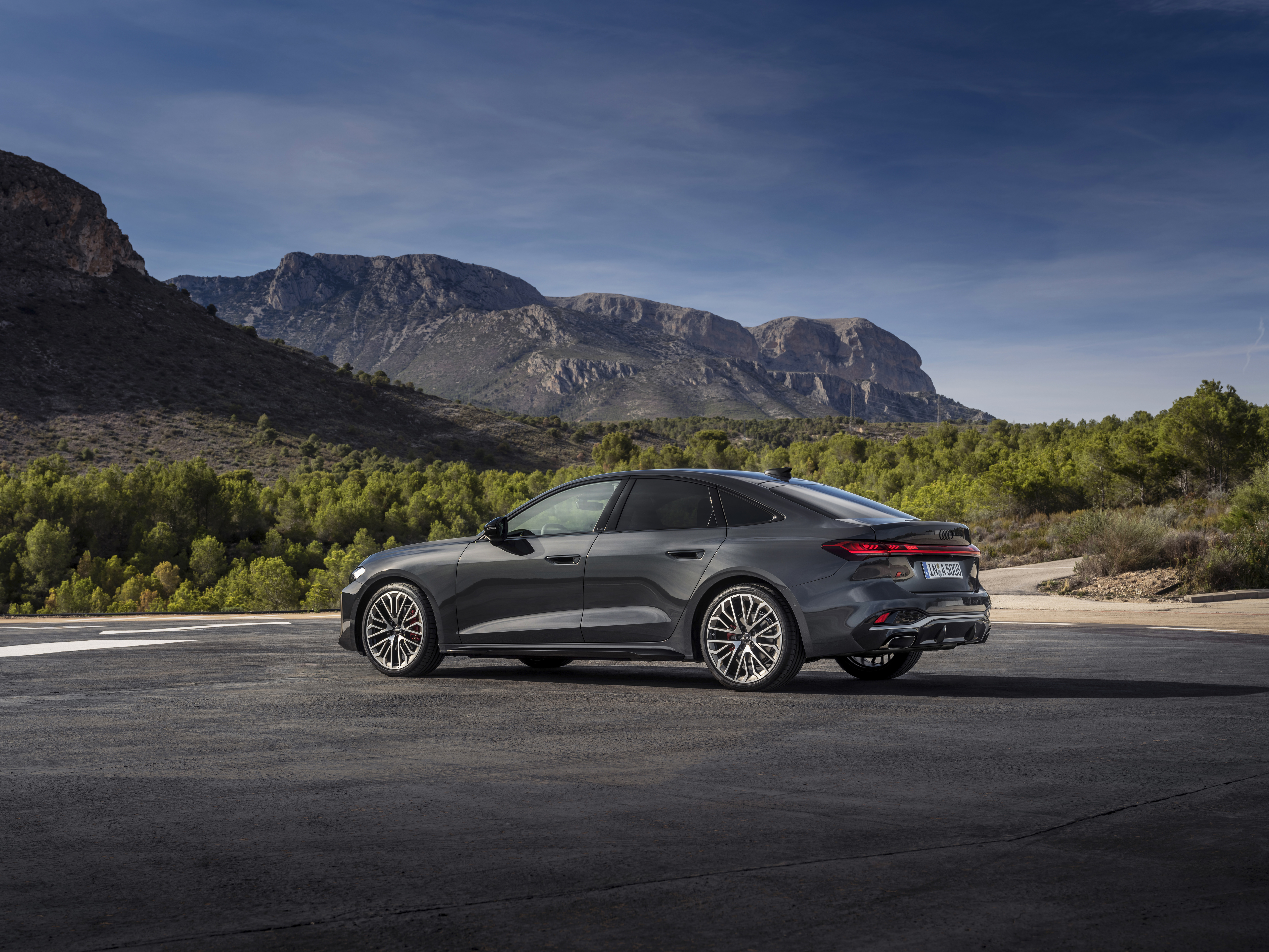 New Audi A5 Saloon side