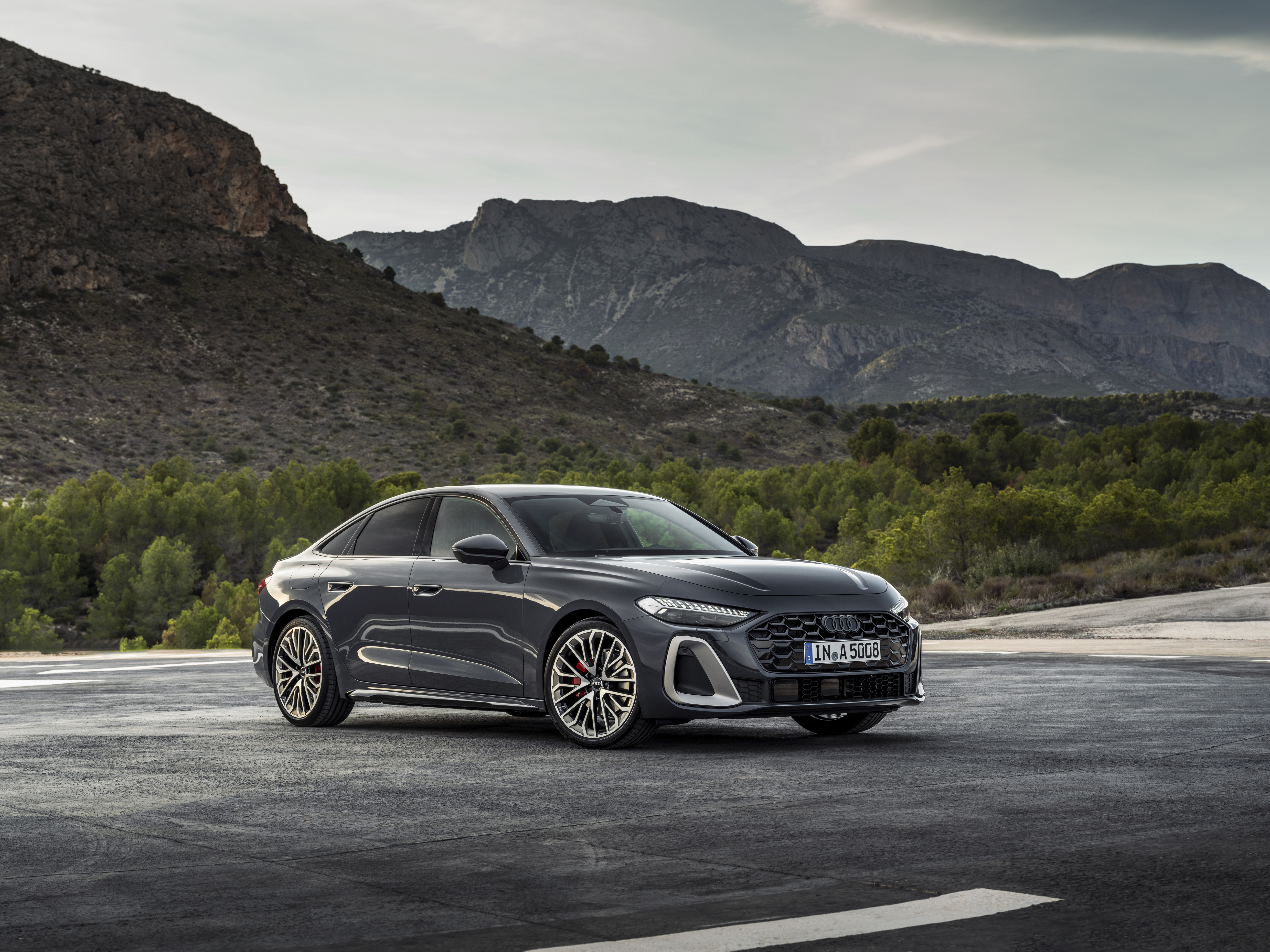 New Audi A5 Saloon front