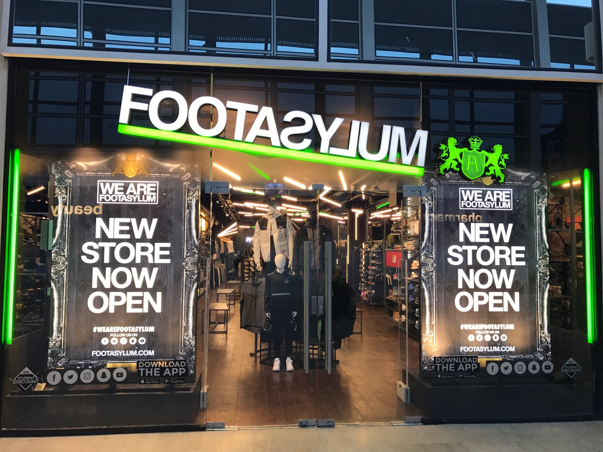 Footasylum shop front