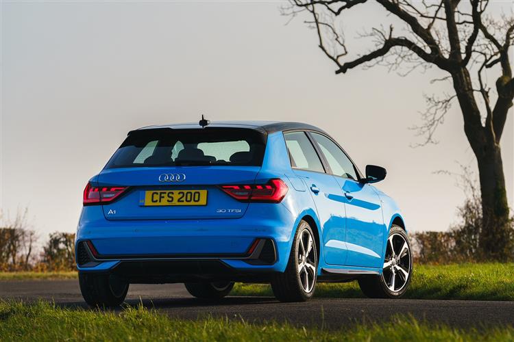 audi a1 blue