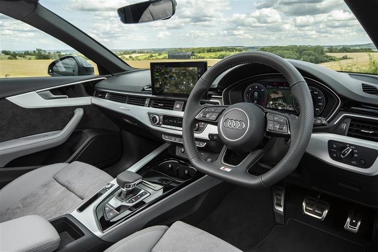 audi a4 interior