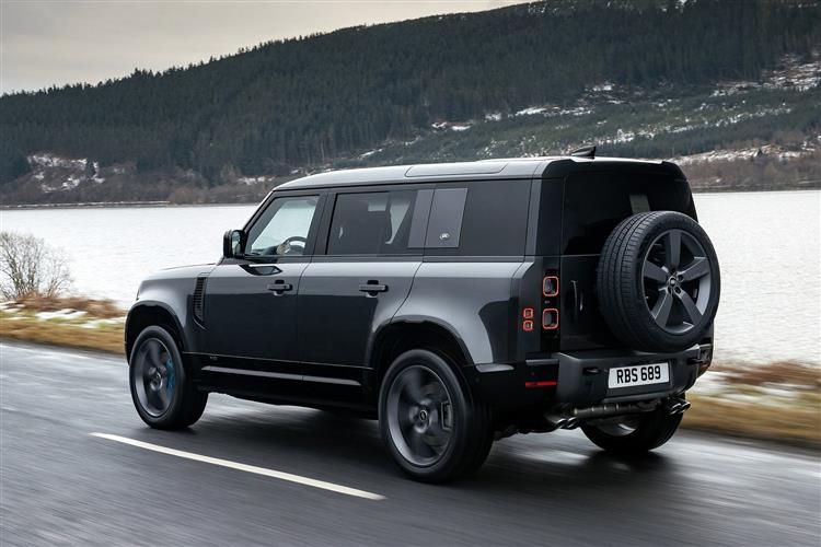 Land Rover Defender rear view