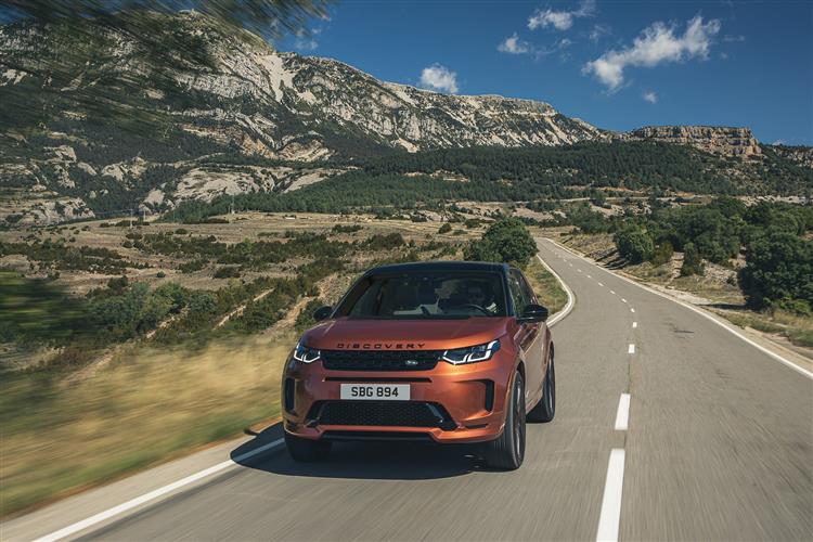 Land Rover Discovery Sport driving