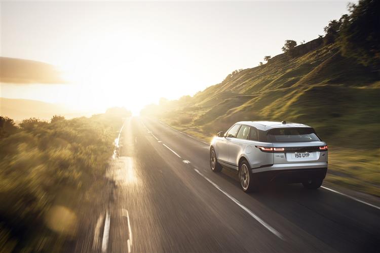 Range Rover Velar driving