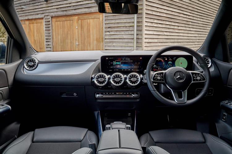 Mercedes B Class interior