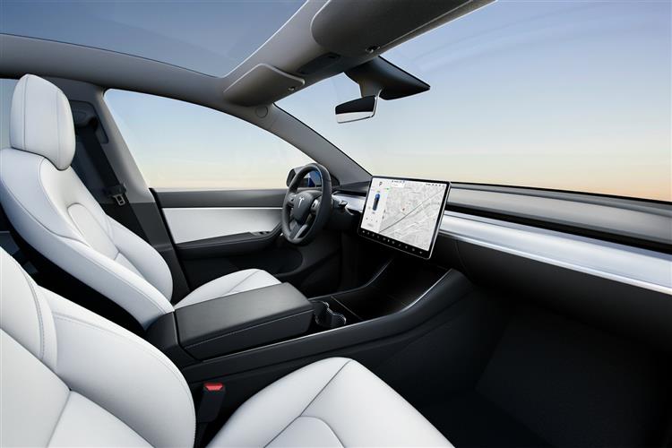 Tesla Model Y interior